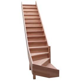 escalier quart tournant confortable