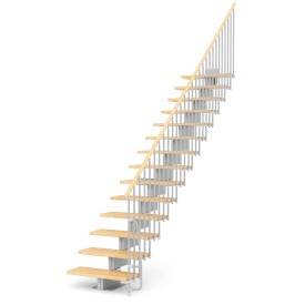 Escalier modulaire bois métal Stilo