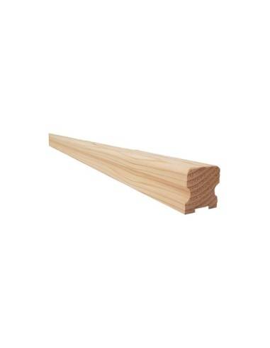 Main courante moulurée pour balustrade bois