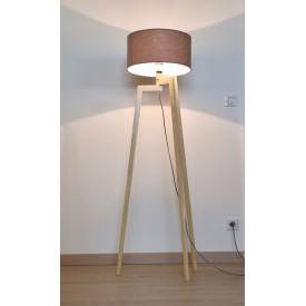 (BOIS BRUT) PIEDS DE LAMPE AGRIB 30 et 40 cm