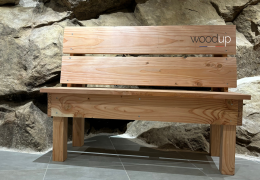 DIY : Fabriquer un Banc en Bois de Douglas avec les Produits WoodUp